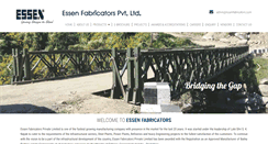 Desktop Screenshot of essenfabricators.com